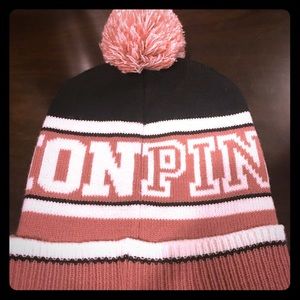 Pink nation beanie